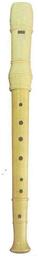 Soprano Ξύλινη Φλογέρα UC076 23706 32cm Μπαρόκ Μπεζ Goki