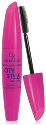 Mega City Style Mascara για Όγκο & Μήκος Black 9ml Golden Rose