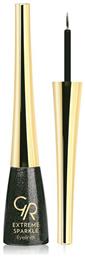 Πινέλο Eye Liner 102 Sparkle Black 5.5ml Golden Rose