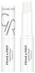 Prime & Prep Lipstick Base Vitamin E Golden Rose