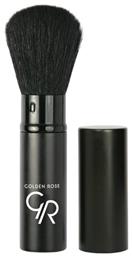 Retractable Powder Brush Golden Rose