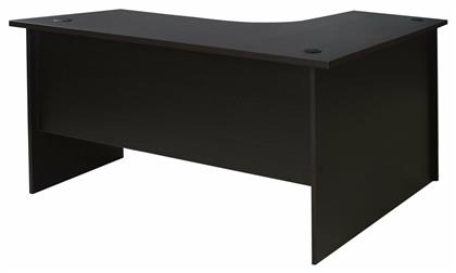 Γωνιακό Επαγγελματικό Γραφείο Caitlyn 150x150x75εκ. Καφέ - HomeMarkt