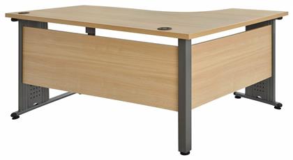 Γωνιακό Επαγγελματικό Γραφείο Valden 160x120x75εκ. HomeMarkt