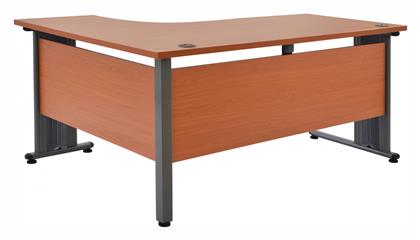 Γωνιακό Επαγγελματικό Γραφείο Valden 160x120x75εκ. Καφέ - HomeMarkt