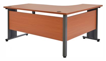 Γωνιακό Επαγγελματικό Γραφείο Valden 160x120x75εκ. Καφέ - HomeMarkt