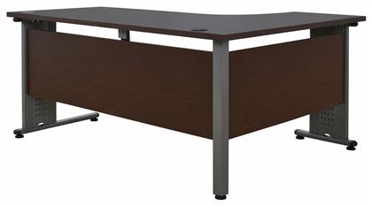 Γωνιακό Επαγγελματικό Γραφείο Valden 160x120x75εκ. Wenge - HomeMarkt