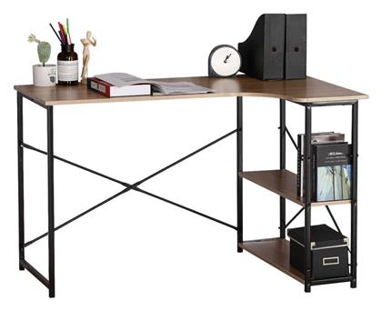 Γωνιακό Γραφείο 120x73x75εκ. Μαύρο - Ankor