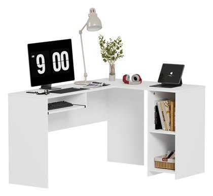 Γωνιακό Γραφείο Shig 140x120x75εκ. Λευκό - HomeMarkt