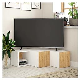 Γωνιακό Ξύλινο Compact 94.2x90.6x31.4εκ. Megapap