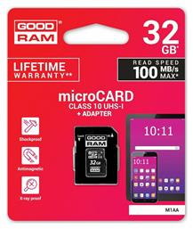 M1AA microSDHC 32GB Class 10 U1 UHS-I GoodRAM