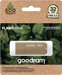 UME3 Eco Friendly 32GB USB 3.0 Stick Καφέ GoodRAM