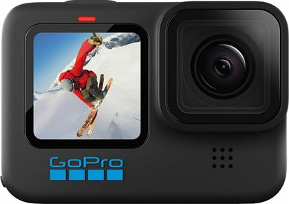 GoPro Hero10 Black Action Camera 5K Υποβρύχια με WiFi Μαύρη με Οθόνη 2.27''