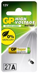 High Voltage Αλκαλική Μπαταρία A27 12V 1τμχ GP Batteries