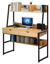 Γραφείο 100x48x138εκ. Μπεζ - Woodwell
