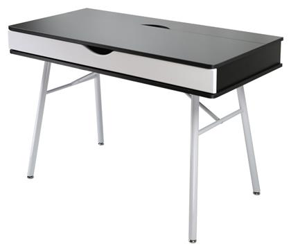 Γραφείο 115x55x75εκ. Wenge / Άσπρο - Woodwell
