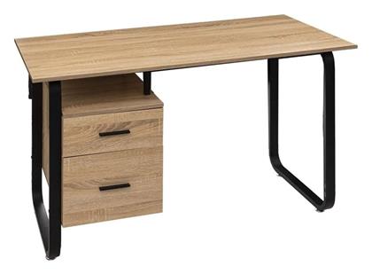 Γραφείο 120x75x60εκ. Μαύρο / Sonoma - 5Five