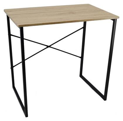 Γραφείο 80x50x75εκ. Μαύρο / Φυσικό - Ankor