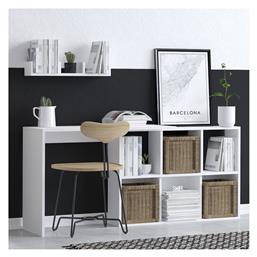 Γραφείο Blake με Βιβλιοθήκη 145x45x74εκ. Megapap