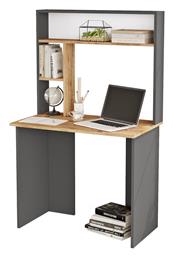 Γραφείο Brompton 90x51.6x148εκ. Πεύκο/ανθρακί - ArteLibre