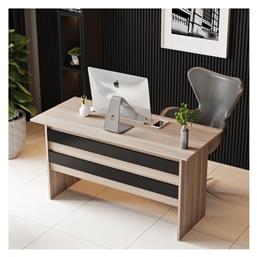 Γραφείο Eastcote 140x60x73.8εκ. Οξιά/μαύρο - ArteLibre