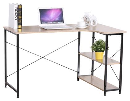 Γραφείο Edge 120x73x75εκ. Μαύρο / Sonoma - Liberta