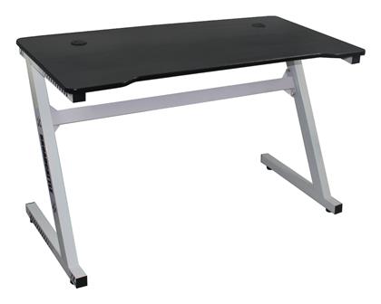 Γραφείο Gaming τ.Carbon 120x60x75εκ. Μαύρο - Woodwell