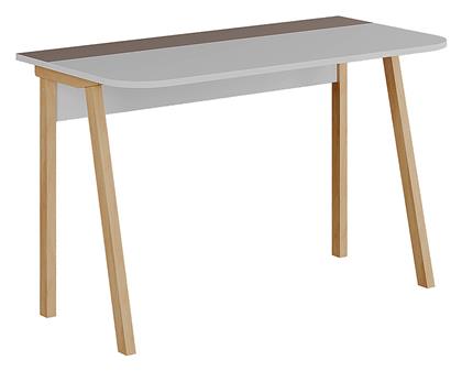 Γραφείο Luton 120x60x75εκ. Ανοιχτή Μόκα / Λευκό - Megapap