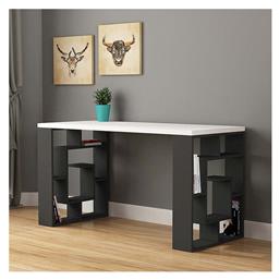 Γραφείο Labirent με Βιβλιοθήκη 140x60x75εκ. Megapap