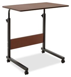 Γραφείο Piper με Ρυθμιζόμενο Ύψος 60x40x69εκ. Καρυδί-Mαύρο - Pakketo