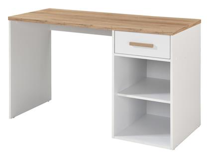 Γραφείο Practico 120x50x120εκ. Λευκό / Φυσικό - Liberta
