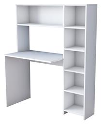 Γραφείο Rani με Βιβλιοθήκη 113.2x40x141.8εκ. Λευκό - Asir Group
