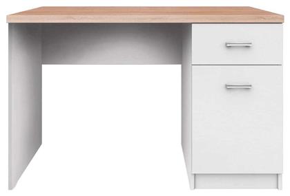 Γραφείο Top Mix 120x55x77εκ. Λευκό / Sonoma - Alphab2b