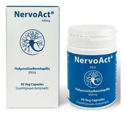 Pharmaceuticals Nervoact 600mg 30 φυτικές κάψουλες Gramm