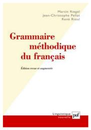 Grammaire Methodique du Francais