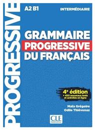 Grammaire Progressive Francais Intermediaire (+ 450 Exercises) 4th Ed - CLE International