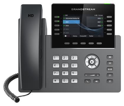 GRP2615 Ενσύρματο Τηλέφωνο IP 5 γραμμών Γκρι Grandstream