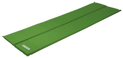Compact 25 Αυτοφούσκωτο Μονό Υπόστρωμα Camping 186x53cm Πάχους 2.5cm σε Πράσινο χρώμα Grasshoppers