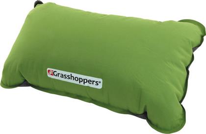 Grasshoppers Elite Αυτοφούσκωτο Μαξιλάρι Camping Πράσινο 51x30εκ. από το Polihome