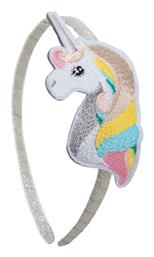 Παιδική Στέκα Μαλλιών με Μονόκερο Πολύχρωμη Great Pretenders