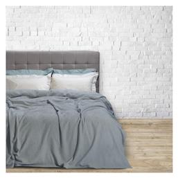 2412 Κουβέρτα Πικέ Υπέρδιπλη 220x240εκ. Γκρι Greenwich Polo Club