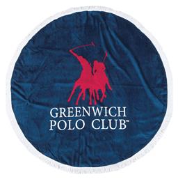 2824 Πετσέτα Θαλάσσης Βαμβακερή Μπλε Greenwich Polo Club
