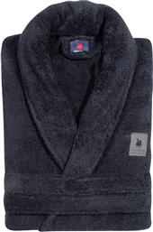 3204 Μπουρνούζι με Γιακά Anthracite 390gr/m² Greenwich Polo Club