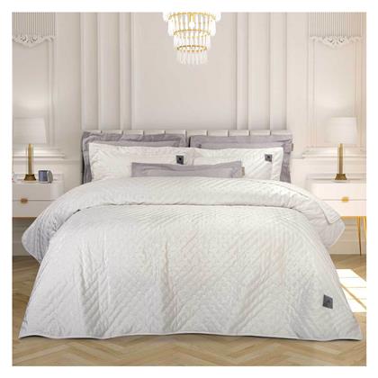 3429 Κουβερλί Υπέρδιπλο Microfiber ΛΕΥΚΟ (#FFFFFF) 240x250cm Greenwich Polo Club