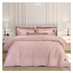 3431 Κουβερλί Υπέρδιπλο Microfiber Ρόζ (#FFC0CB) 240x250cm Greenwich Polo Club