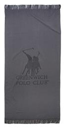 3783 Πετσέτα Θαλάσσης Βαμβακερή Γκρι Greenwich Polo Club