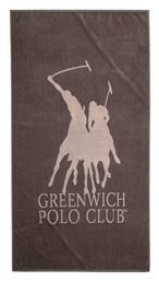 3786 Πετσέτα Θαλάσσης Καφέ 170x90εκ. Greenwich Polo Club