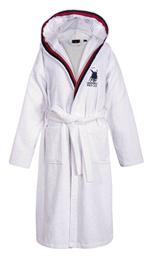 Essential 3062 Μπουρνούζι με Κουκούλα White 420gr/m² Greenwich Polo Club