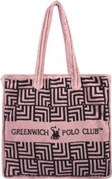 Greenwich Polo Club Υφασμάτινη Τσάντα Θαλάσσης Black/Pink