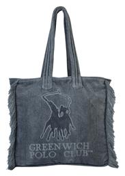 Υφασμάτινη Τσάντα Θαλάσσης Γκρι Greenwich Polo Club