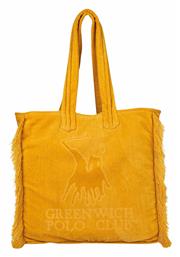 Υφασμάτινη Τσάντα Θαλάσσης Κίτρινη Greenwich Polo Club